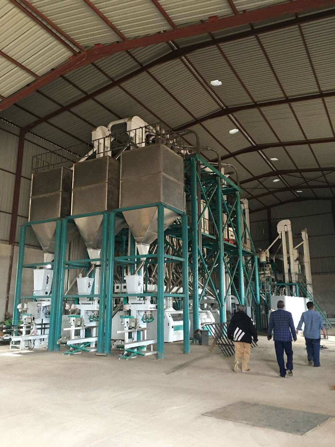 250t Maize Milling Line in Zambia