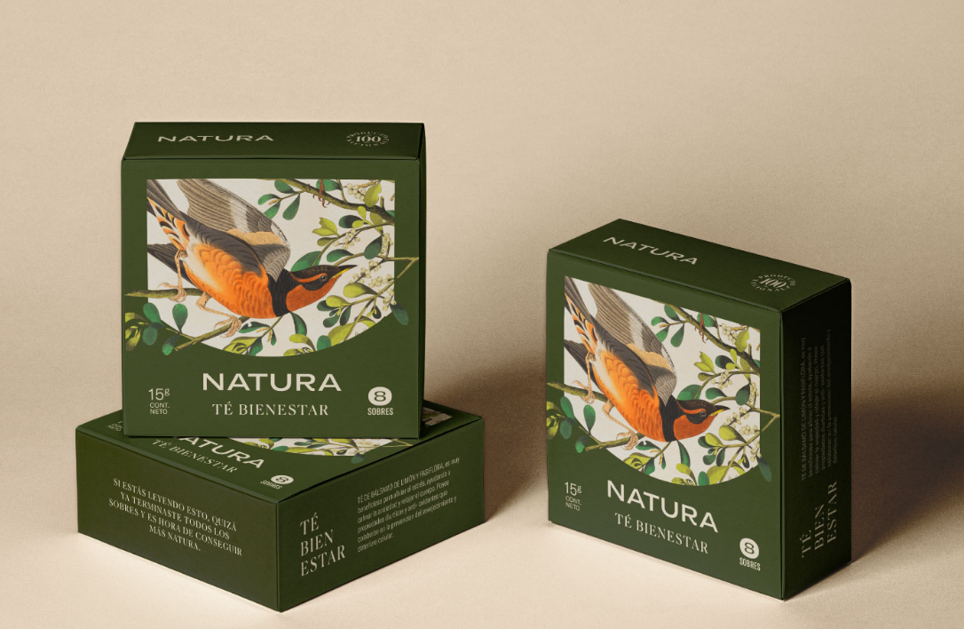 NATURA TEA自然茶包装设计1