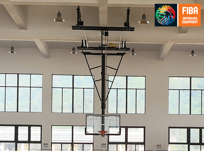 电动悬空篮球架