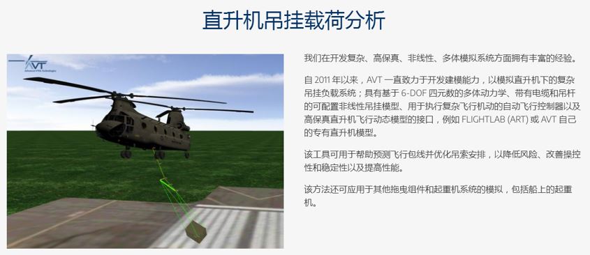 5.直升机吊挂载荷分析