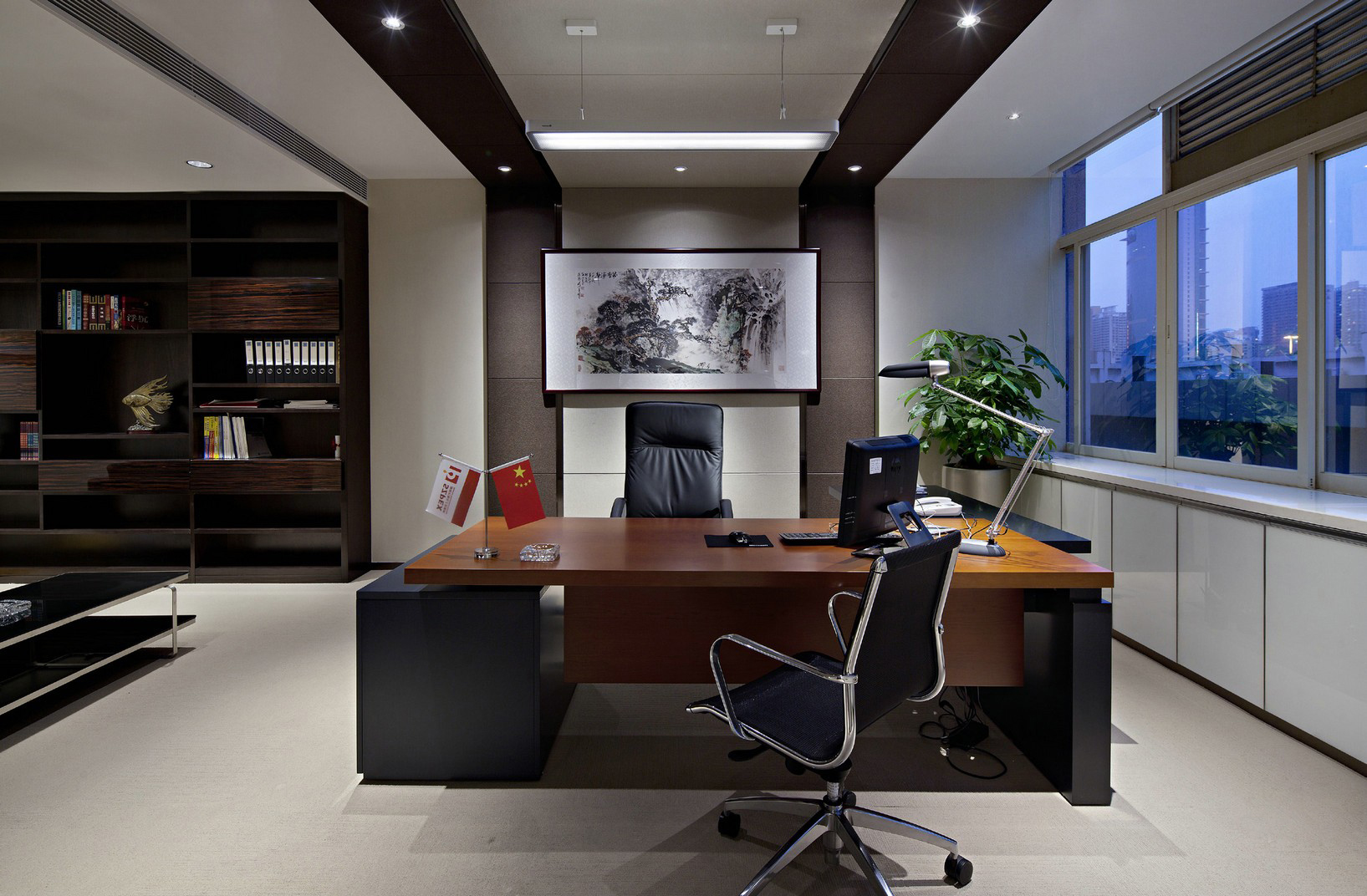 老板办公室|空间|室内设计|DK商业空间 - 原创作品 - 站酷 (ZCOOL)