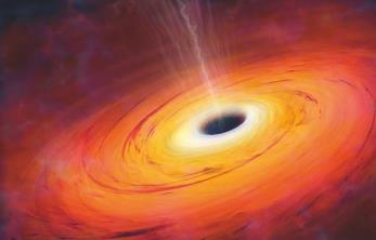 银河系中央可以形成黑洞。