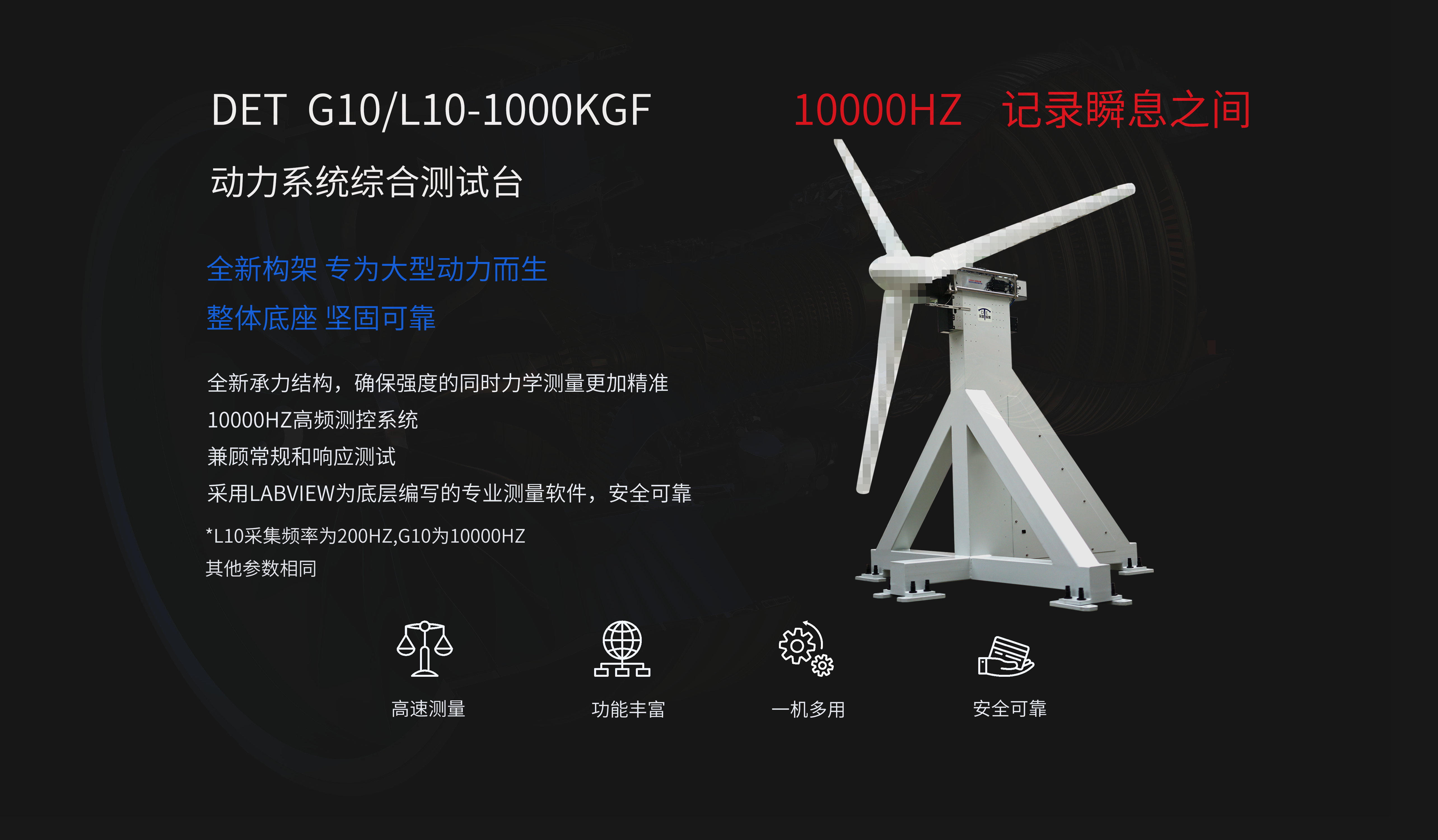 DET G10/L10-1000KGF