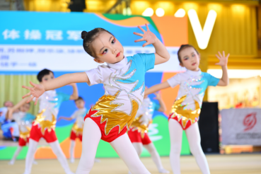 2025.11.28小太阳体操队中班参加成都市青少年体操冠军赛获特等奖 (2)