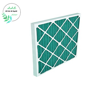 cheap G4 pre air filter cardboard panel filter for HVAC / AHU -AAL Filter
