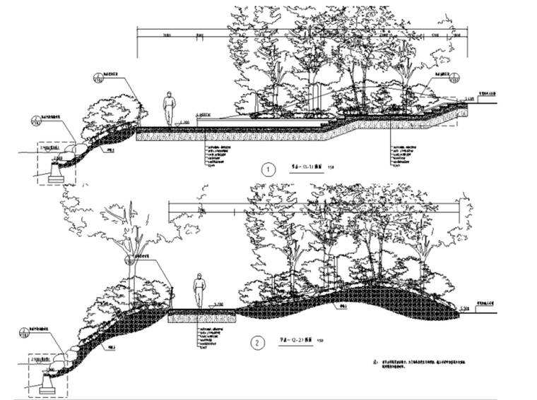 樂山學CAD畫園林景觀施工圖