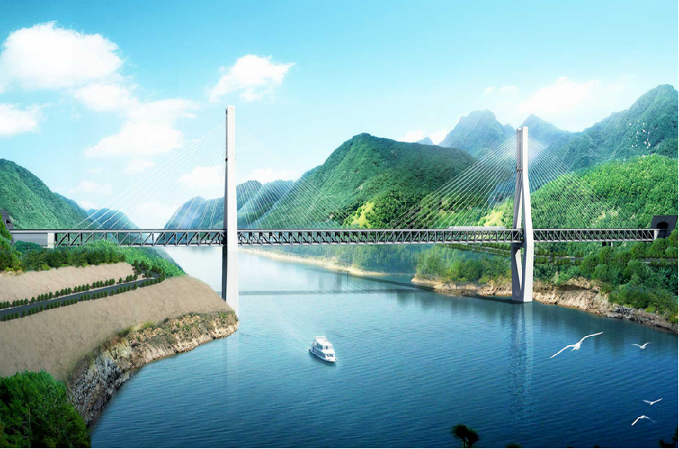 建设单位：中铁二局第五工程有限公司   项目概况：877.8米   项目业态：市政桥梁