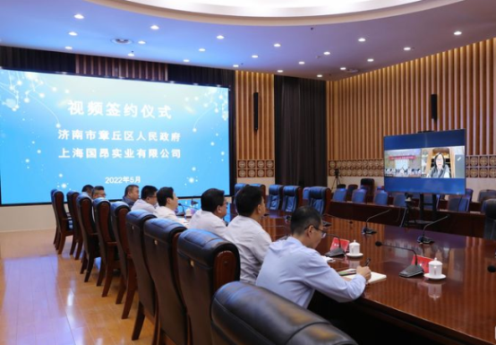 威利斯游戏官网积极促成上海国昂与济南章丘招商合作