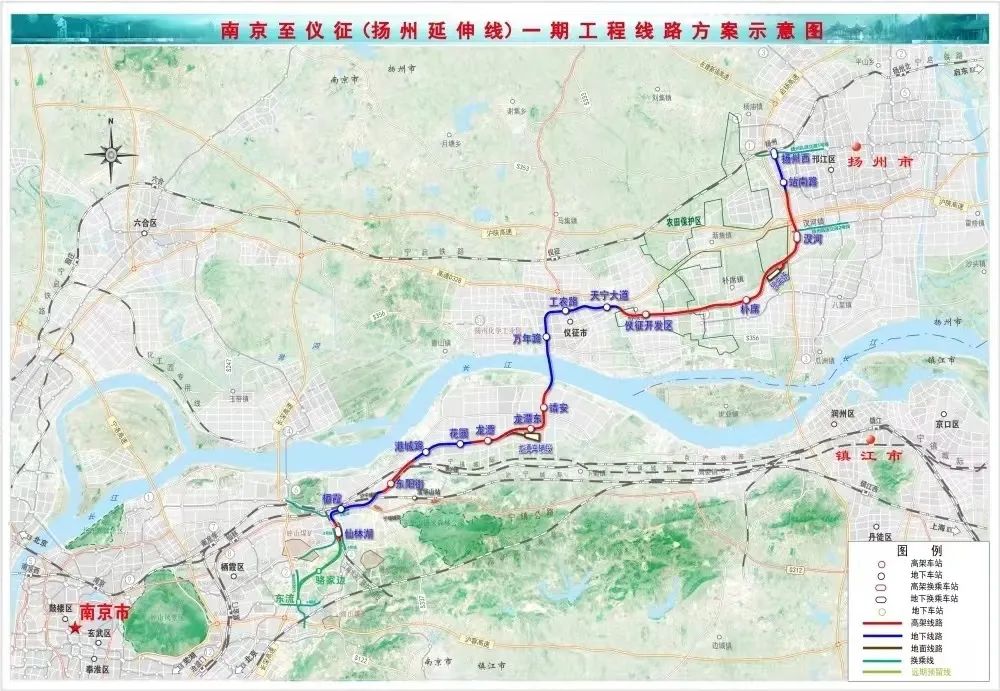 宁扬市域(郊)铁路初步设计获批,同城化迈出实质性步伐轨道科技网