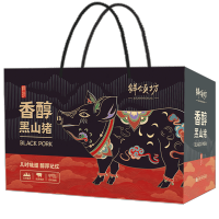 黑猪肉包装