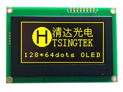 串口显示屏，128x64，智能串口OLED模块-HGSC128643