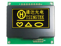 1.54inch，128x64，Smart-Serial-OLED-Display-Module-HGSC128647