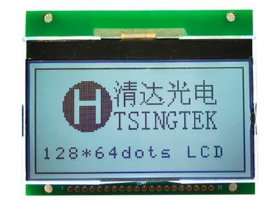 SPI，128x64，COG-Graphic-LCD-Module-HGO1286440