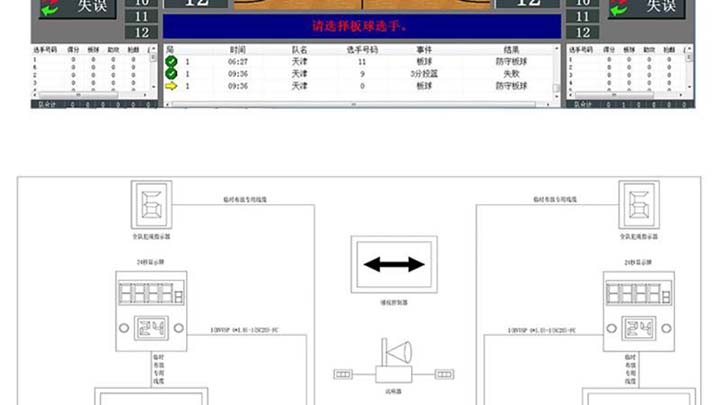 篮球计时记分系统-6