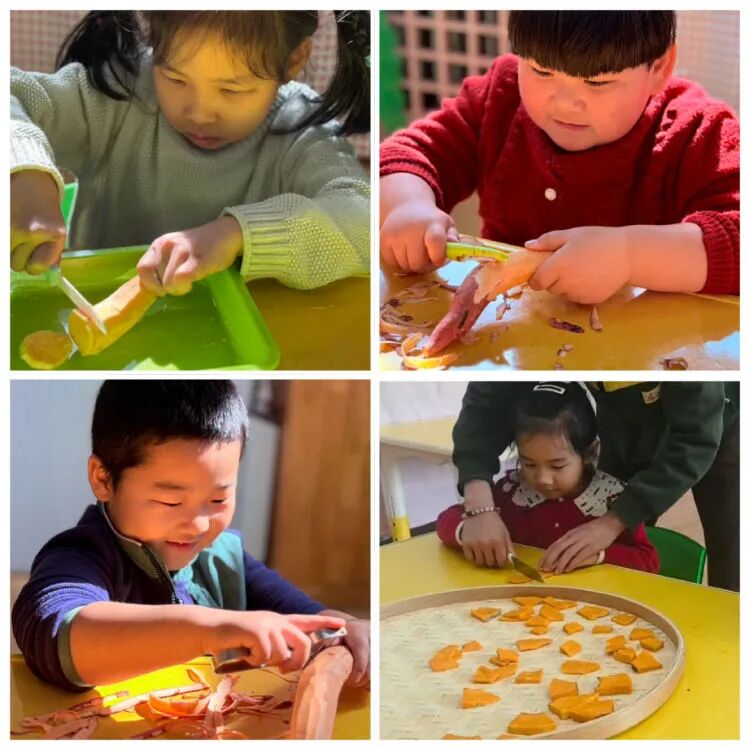 简篇-“晒”出秋意,“玩”出成长——新启蒙幼儿园晒秋主题活动