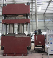 GHD-1000T四柱式橡胶平板硫化机-2