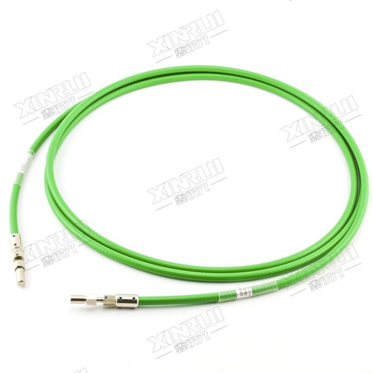 D80激光能量光纤跳线绿色外皮-大图