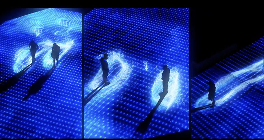 地面互动——使用数字化技术打造多媒体互动体验
