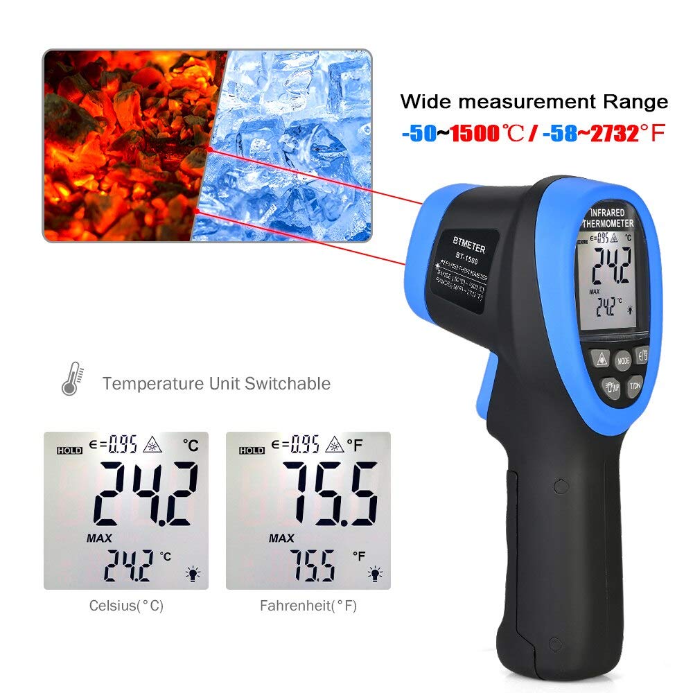 BTMETER BT-981C Niedertemperatur-Infrarot-Thermometer