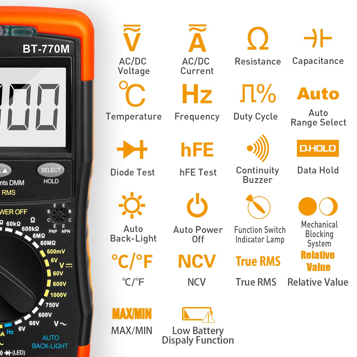 BT-770M Digital Multimeter-Enterprise official website
