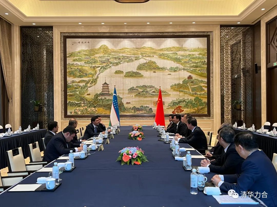 力合科技出席乌兹别克斯坦总理与中国企业家座谈会