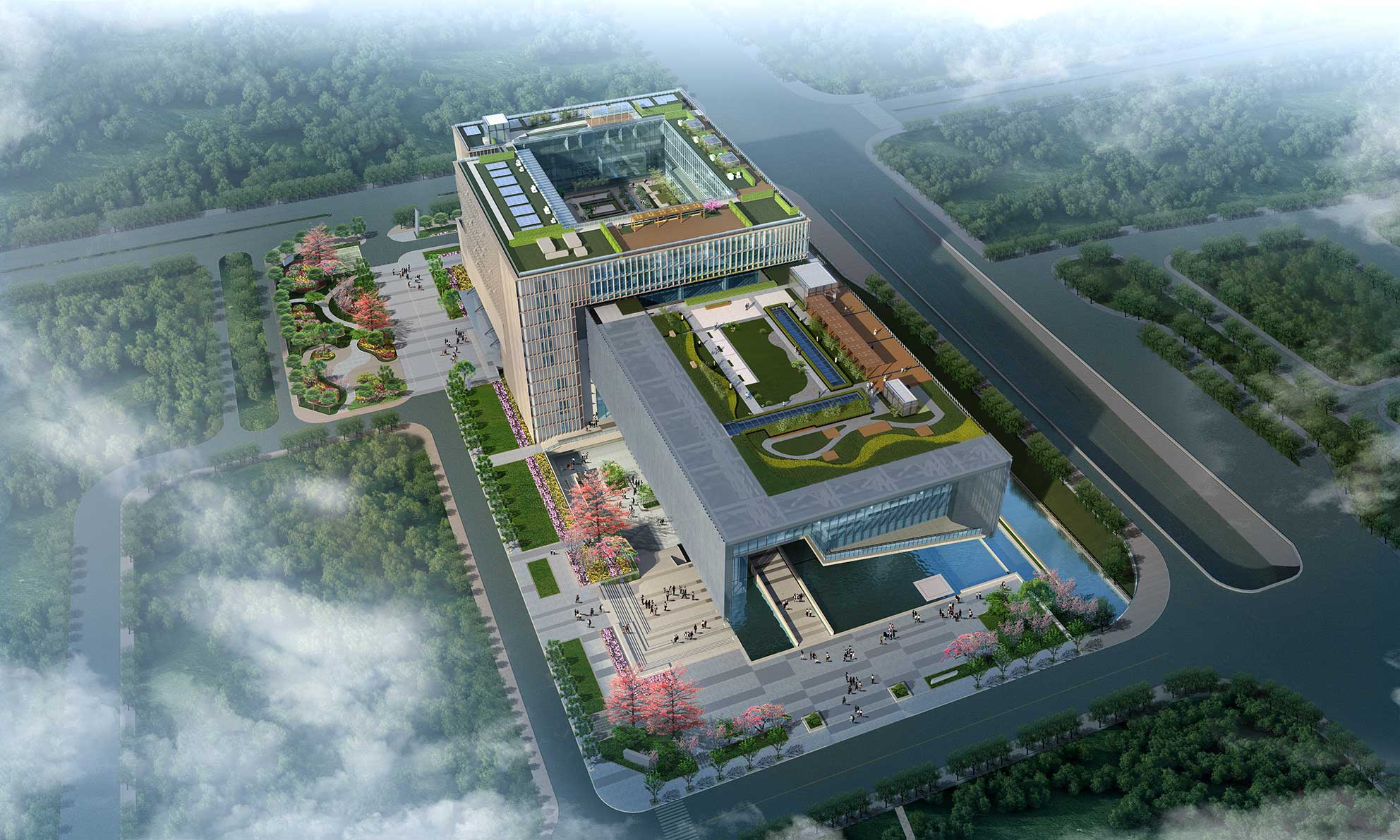 广州城市规划展览中心 . 空间导视系统设计