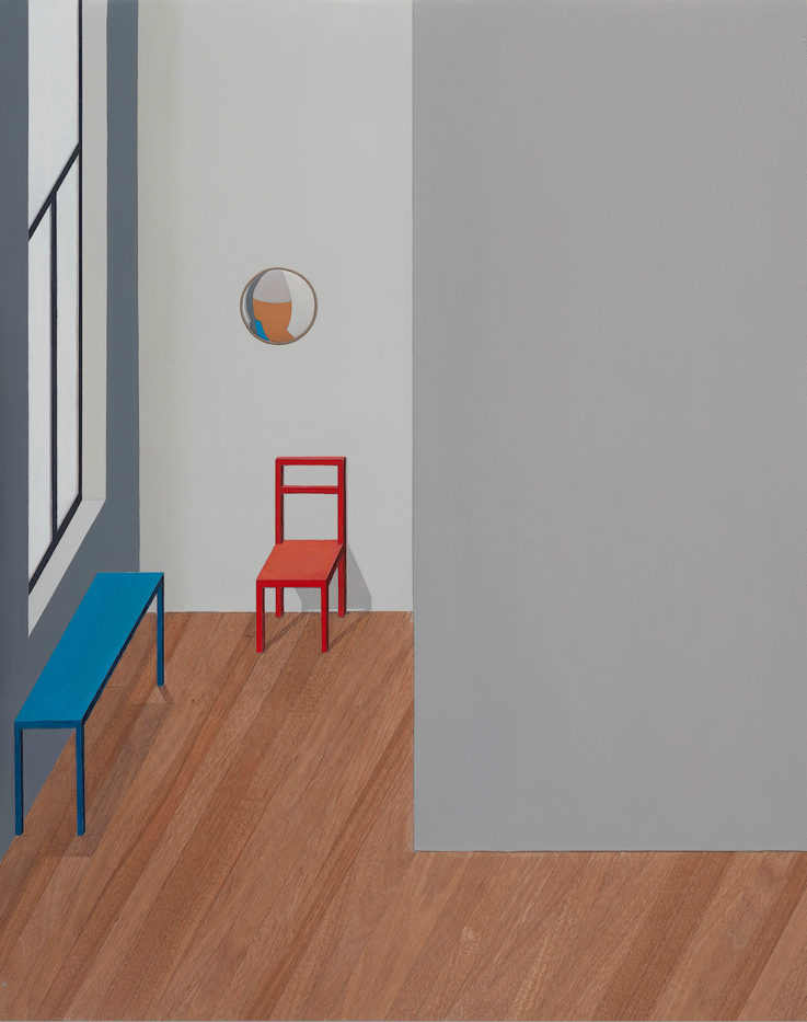 《神圣婚礼的颂扬》100x80cm、板上综合材料、油彩、2015