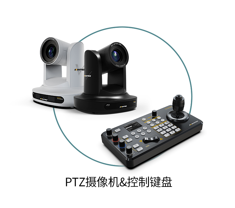 PTZ摄像机/控制键盘