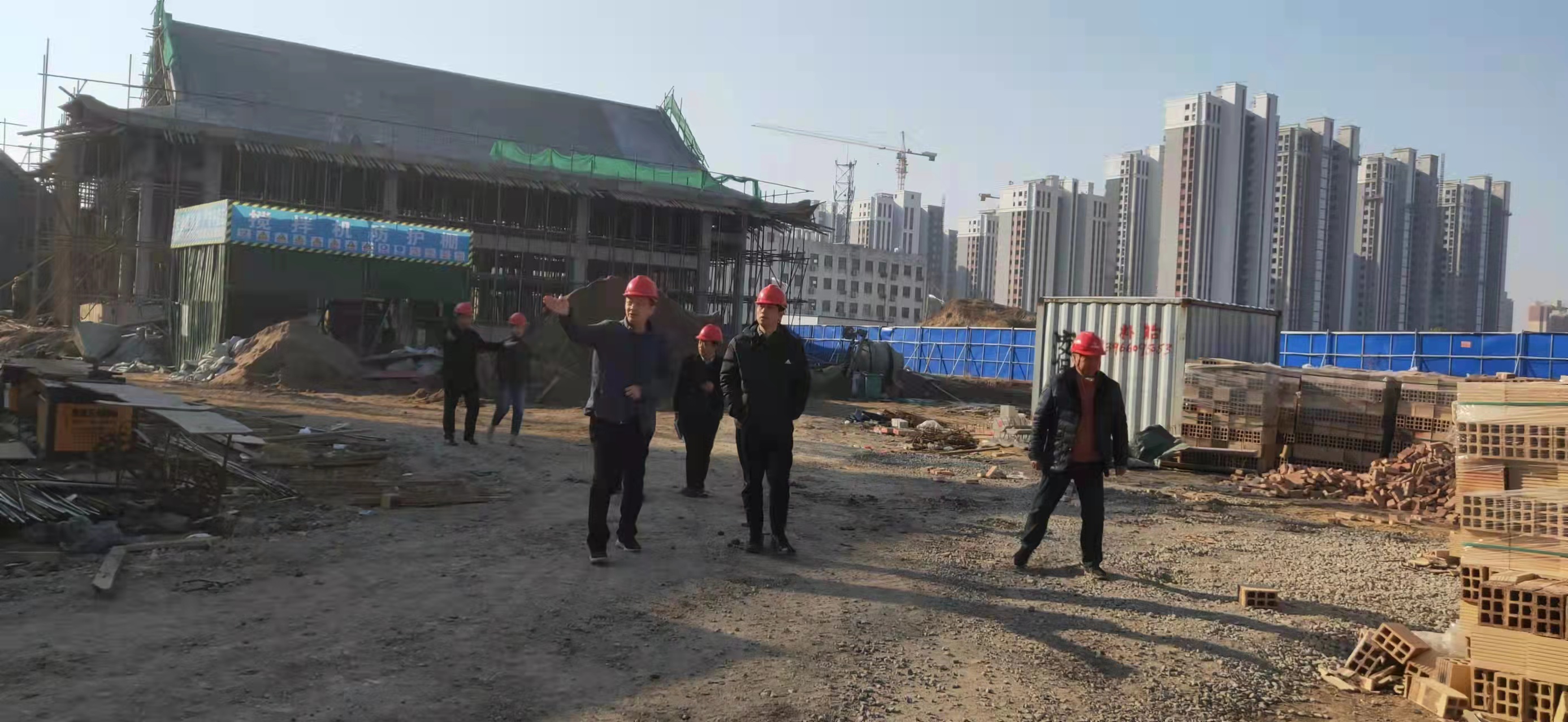 濉溪縣委書記郭海磊調研老城石板街項目建設和招商工作