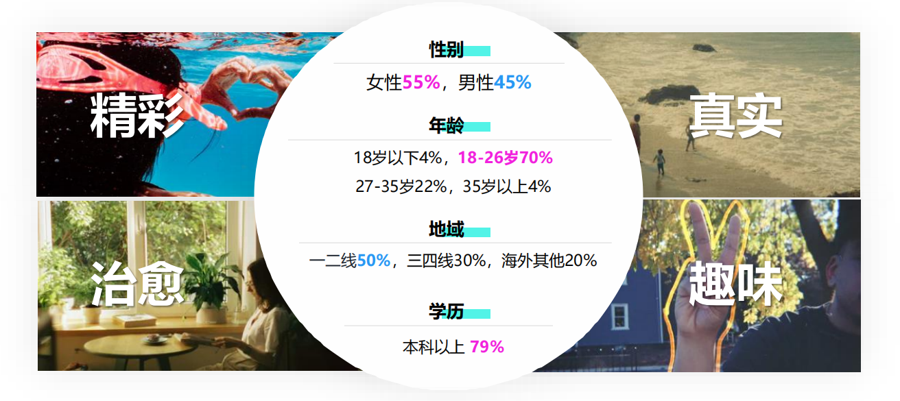 Soul的用户性别、年龄、地域、学历等属性