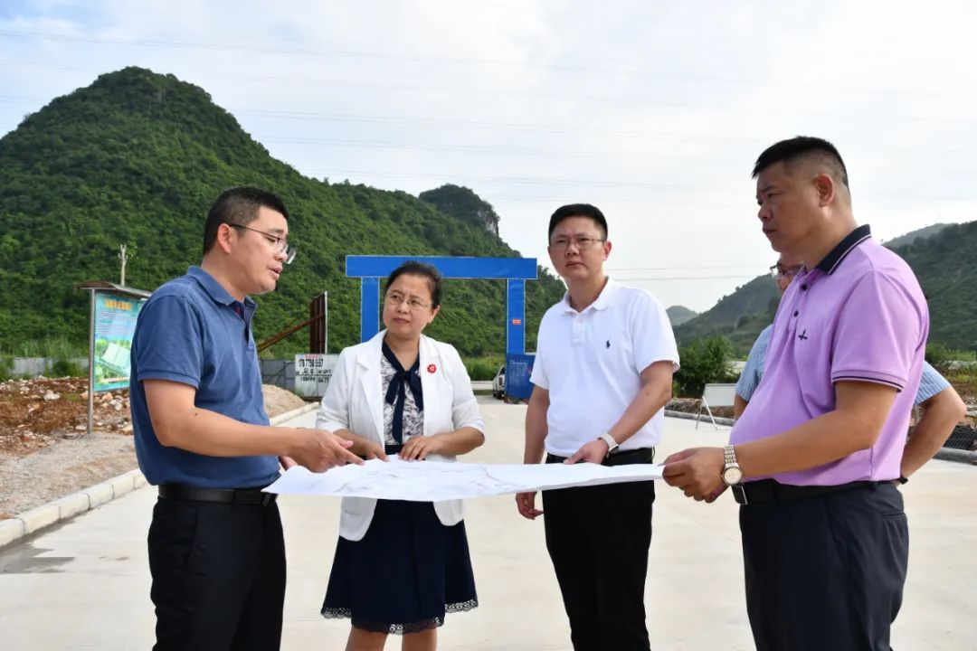 逯宇调研集团重大项目建设,安全生产等工作-广西贺州