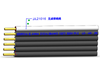 产品图-工业线缆-彩色押出排线--无卤XLPE直押排线-UL21016无卤排线