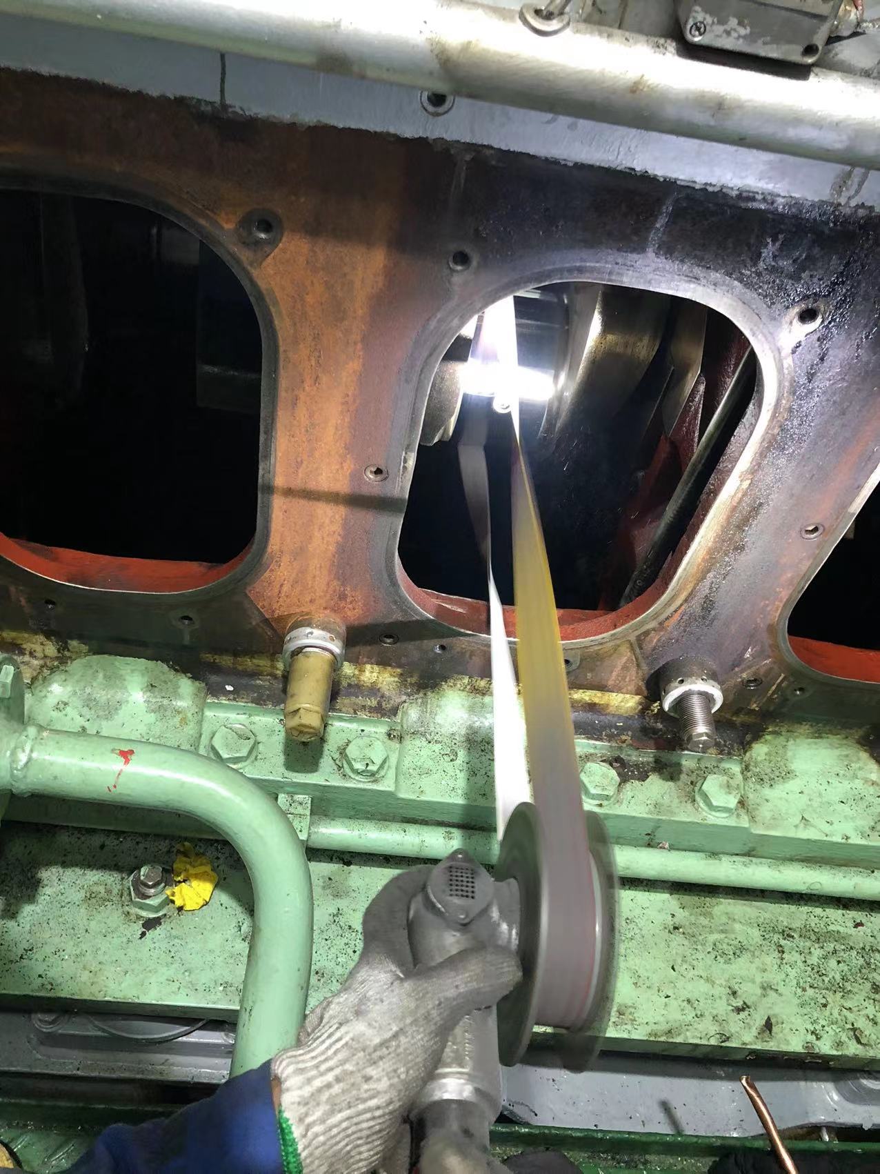 Crankshaft In-situ Polishing