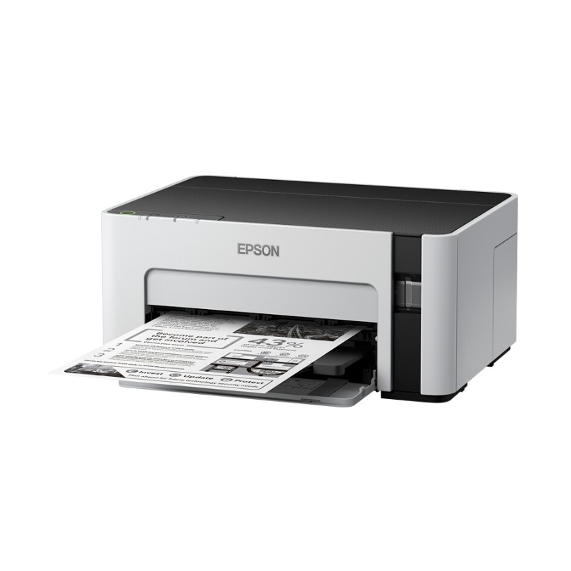 爱普生-EPSON墨仓式M1108黑白打印机全新设计内置墨仓家用商用打印无忧-A4