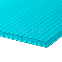 阳光板四层中空聚碳酸酯pc板卡布隆polycarbonatesheet7