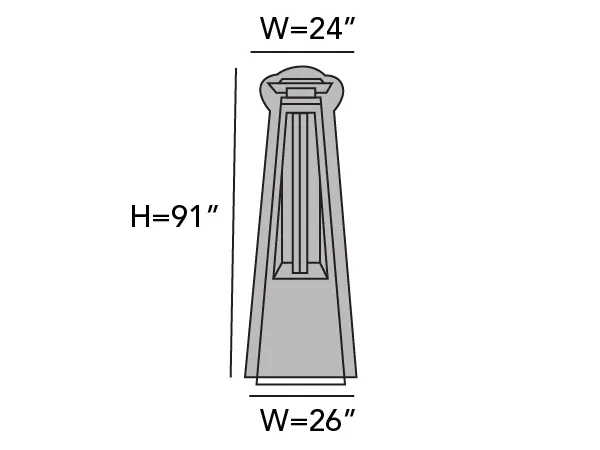 室外罩子-4加热器罩-1