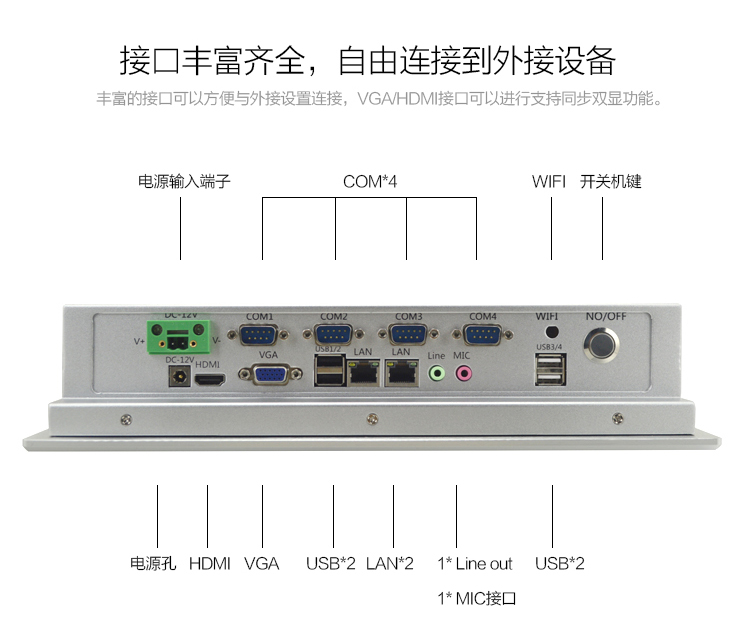 广州工业平板电脑接口