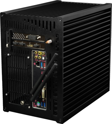 WY-LZZ15g无风扇边缘计算AI工控机、支持GPU独立显卡、国产化处理器ARVR工作站