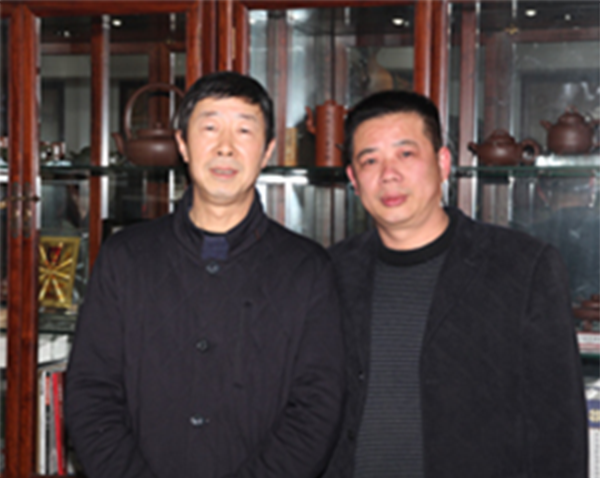 与江健翔合影