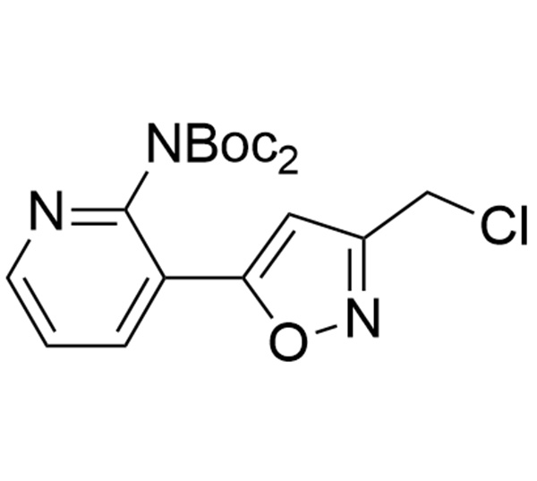 Di Tert Butyl 3 3 Chloromethyl 1 2 Oxazol 5 Yl Pyridin 2 Yl