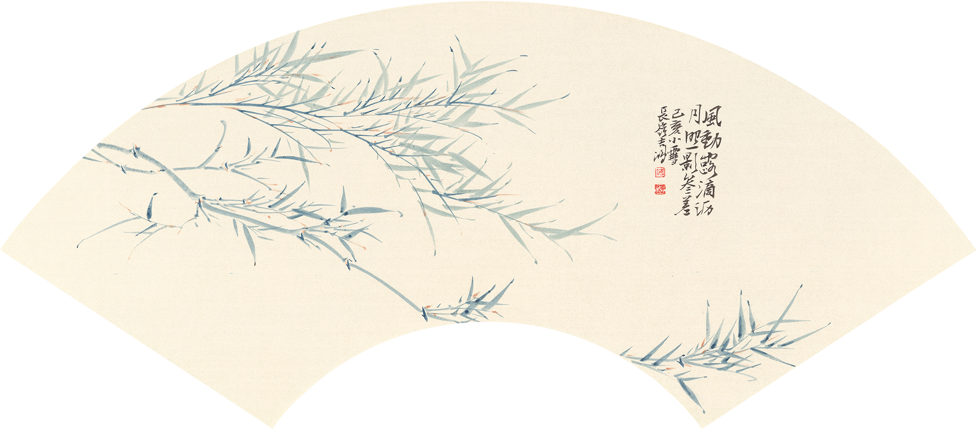 《风动露滴沥 月照影参差》