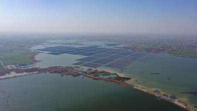 （配圖）三峽能源安徽阜陽南部120萬千瓦風(fēng)光儲基地項目3