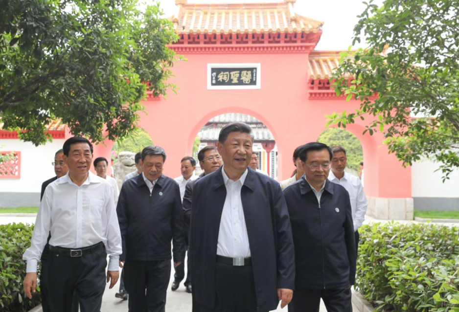 习近平：进一步发展中医药