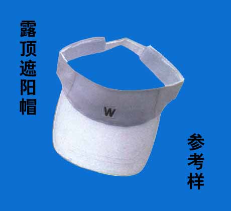 露顶涤纶材料广告帽子-460