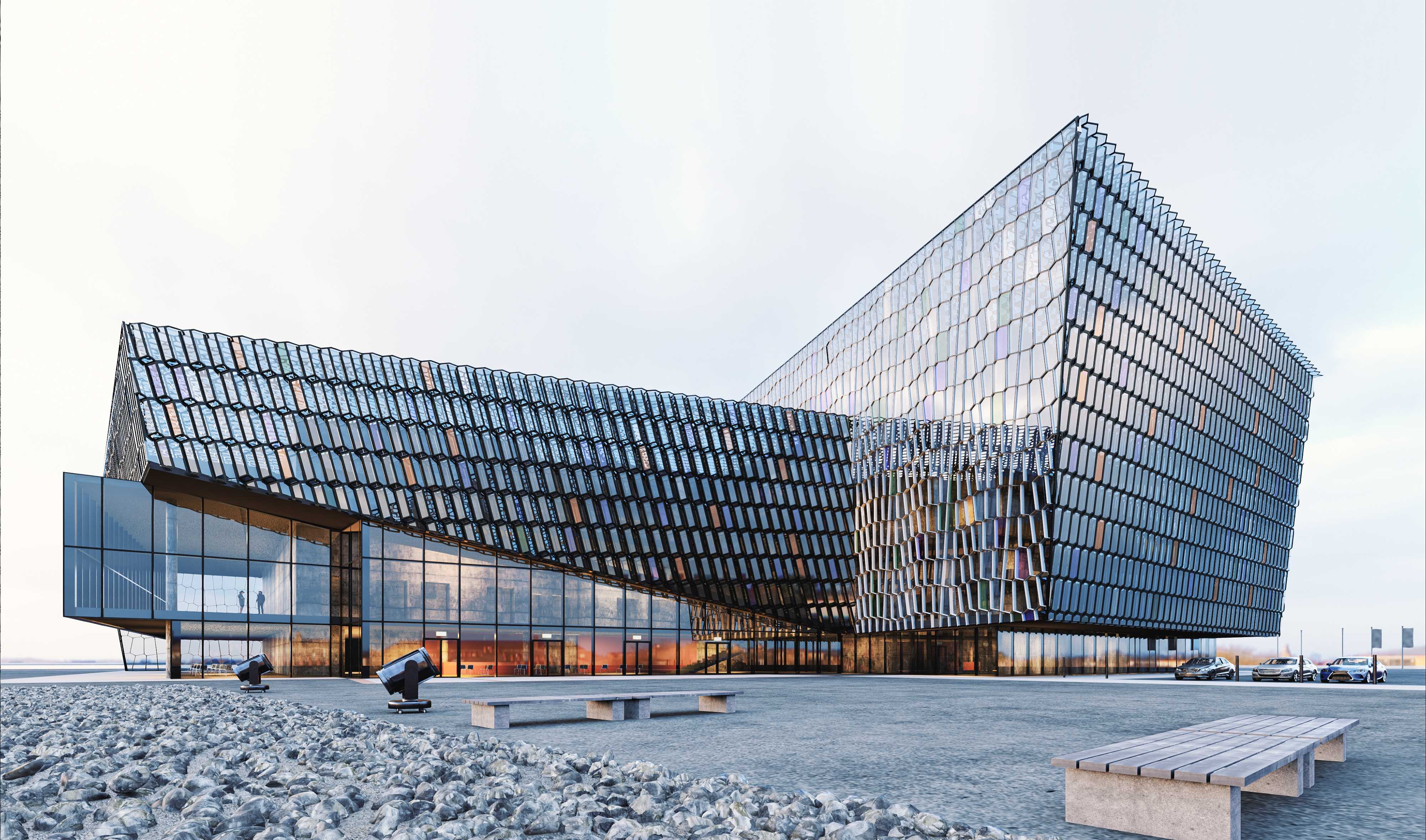 1.冰岛国家音乐厅和会议中心
