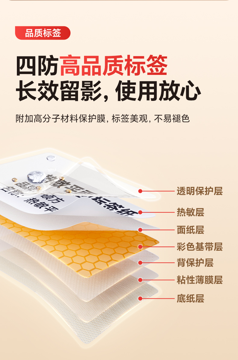 硕方T80 Pro+红黑双色标签打印机