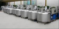 Vertical cooling tanks