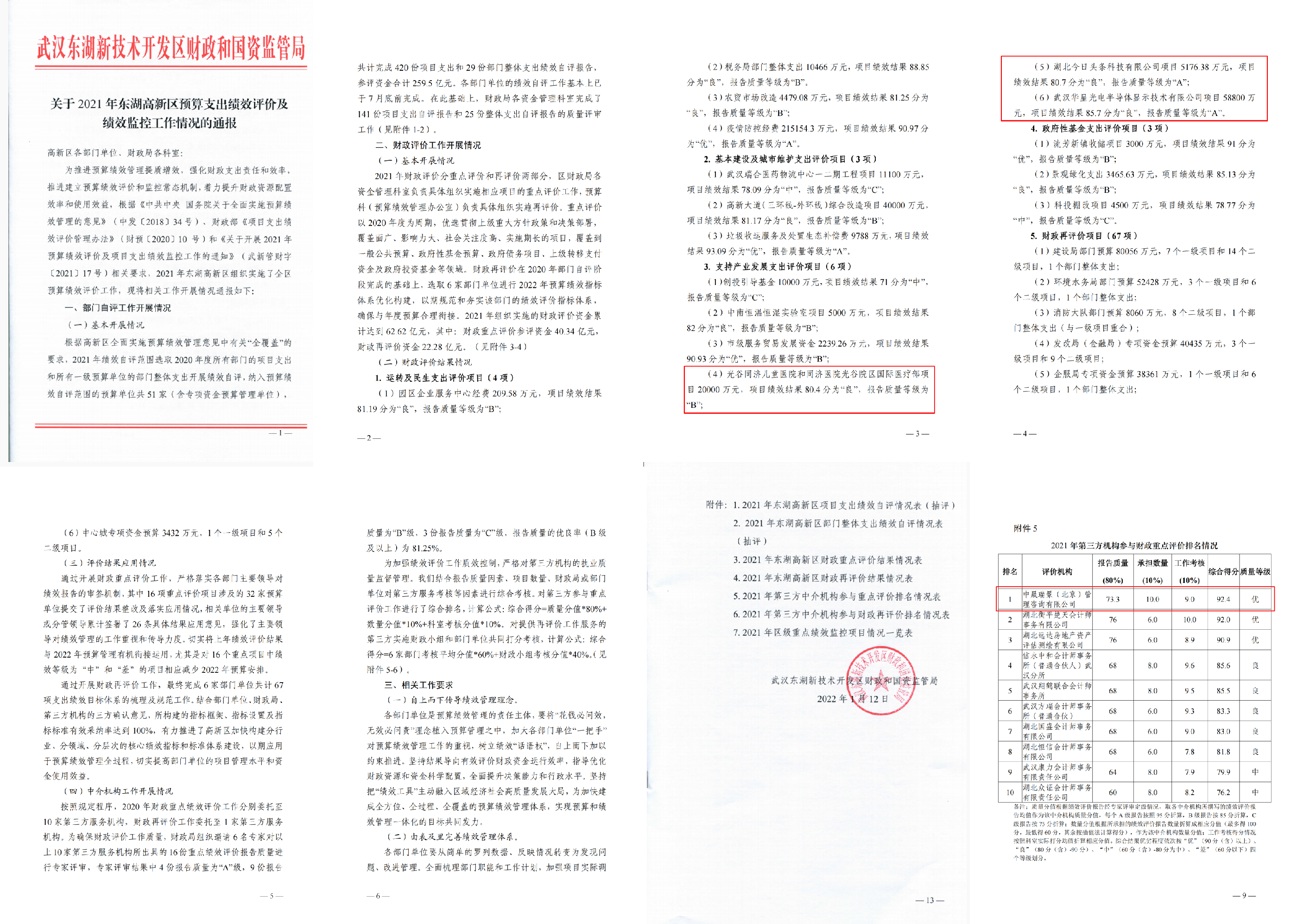 武汉东湖新技术开发区财政和国资监管局