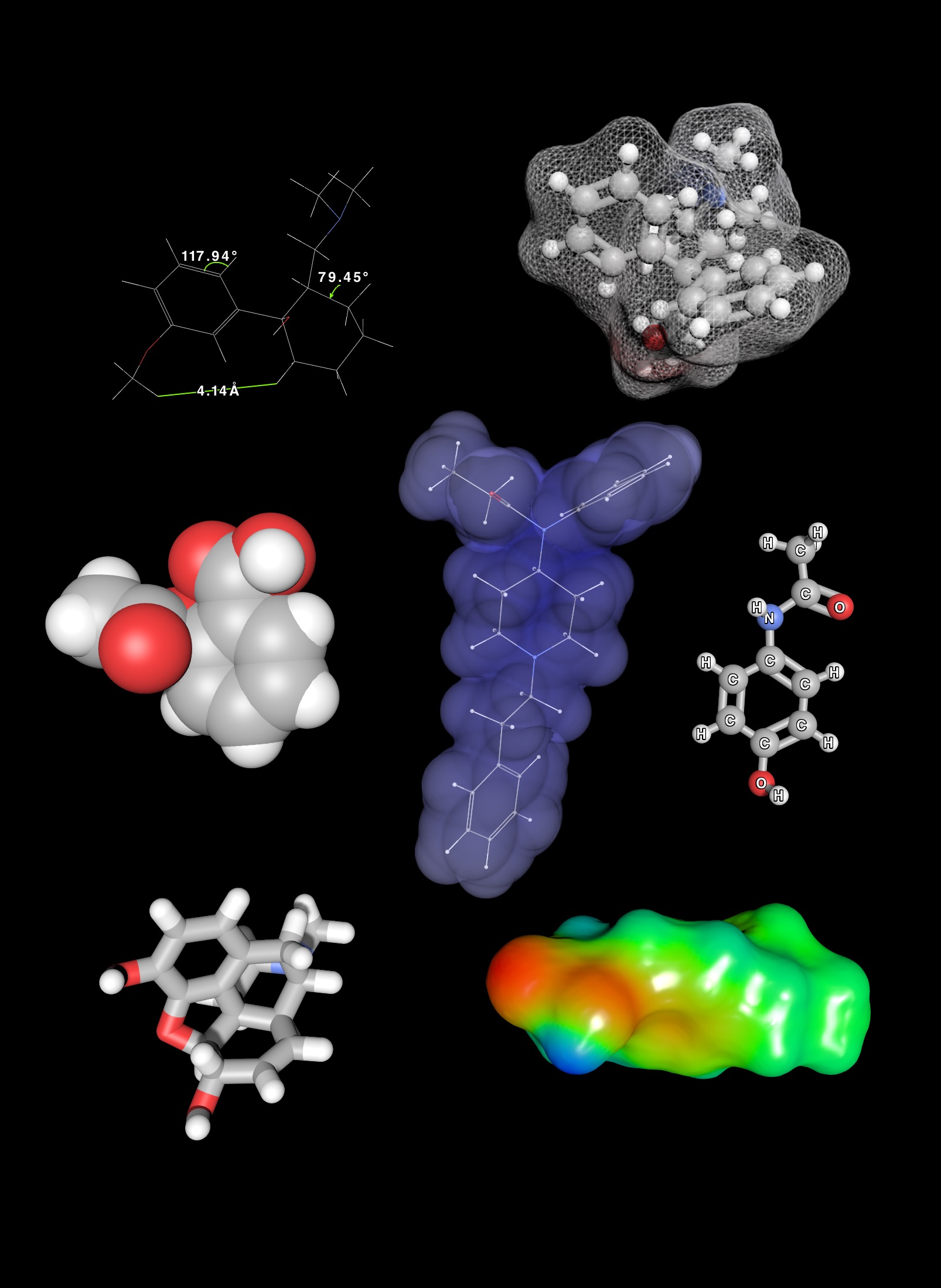 ChemDoodle 3D 分子力场与实时优化界面