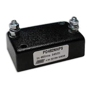 PD48-2-N-HPS是一种低压，高能金属氧化物为基础的过电压 保护装置，在各种应用中使用。 活性组件被安置在ABS外壳内，该外壳用耐用的环氧树脂回 填。这提供了一个有弹性的环境屏障。